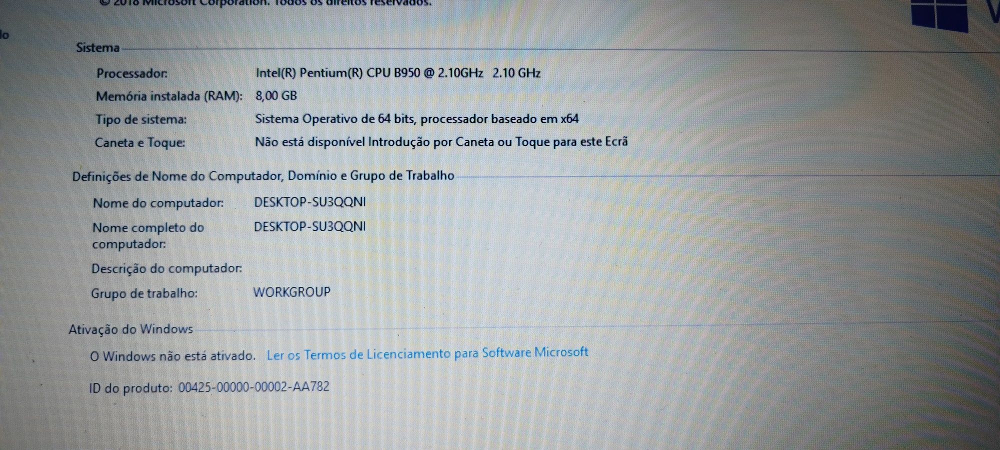 Portátil Samsung