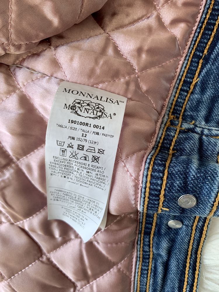 Джинсовая куртка/Monnalisa