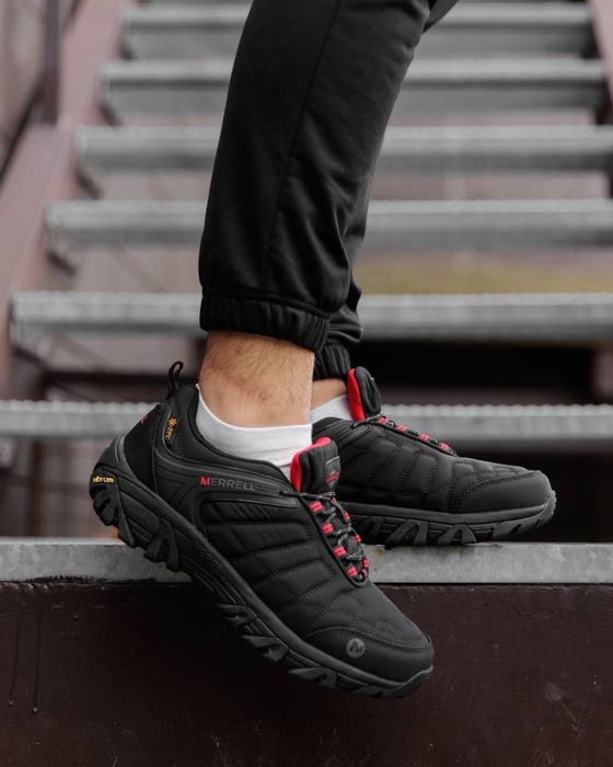 Merrell Ice Cap Moc II Black Red