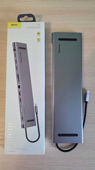 USB адаптер / Baseus Enjoyment Series HUB Adapter (C-C3UE 2HVMS01)