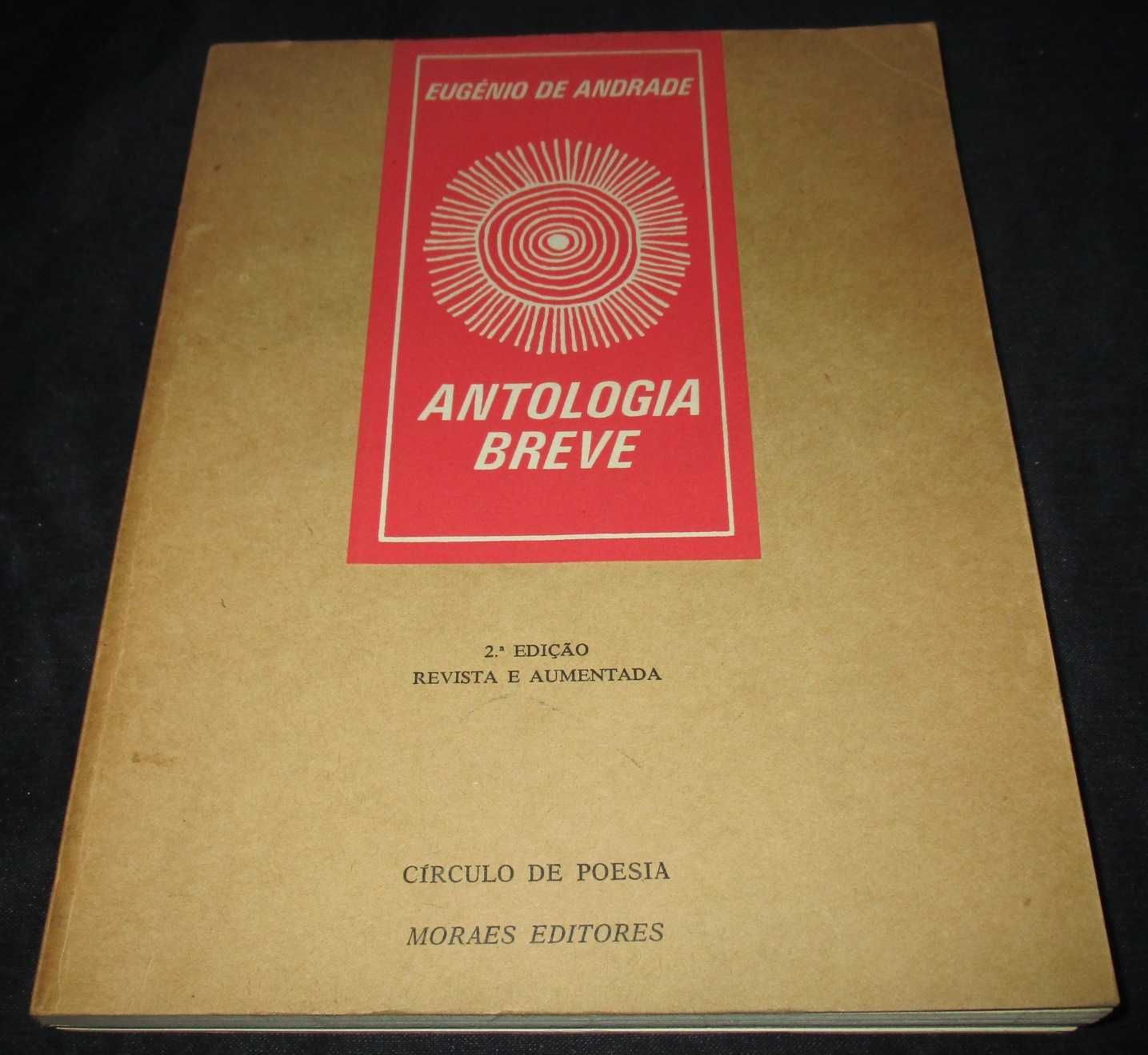 Livro Antologia Breve Eugénio de Andrade Círculo de Poesia