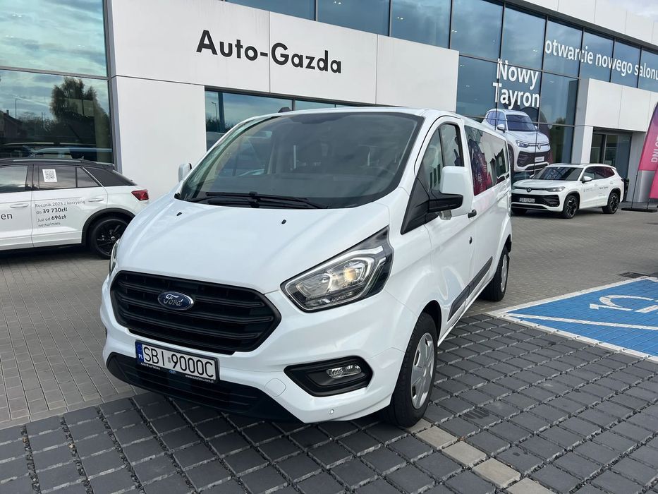 Ford Transit Custom FV23% / 9-os. / od ASO / Niski przebieg / Polski salon / 1 właściciel