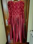 Vestido de cerimônia Borgonha L