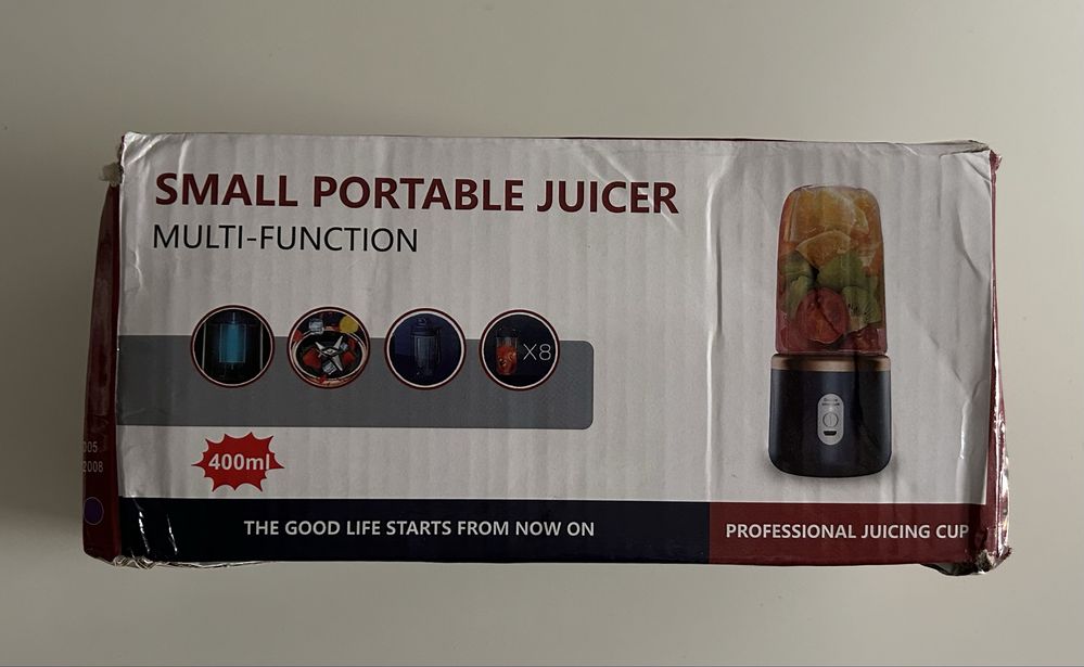 Mały przenośny bezprzewodowy blender do smoothie