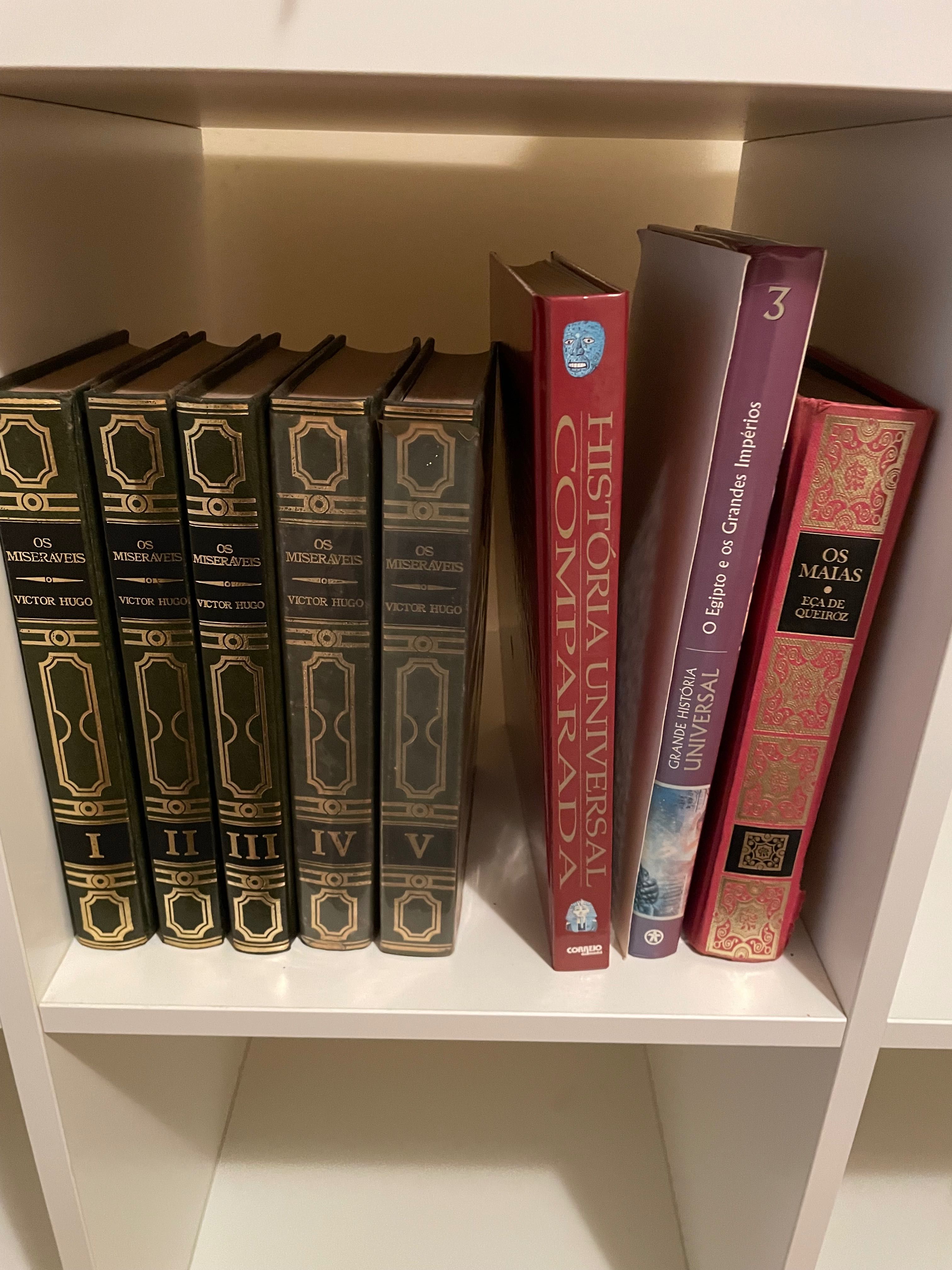 Conjunto vários livros