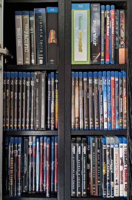 Vários filmes em Blu-ray / Blu-ray 3D (Impecáveis)