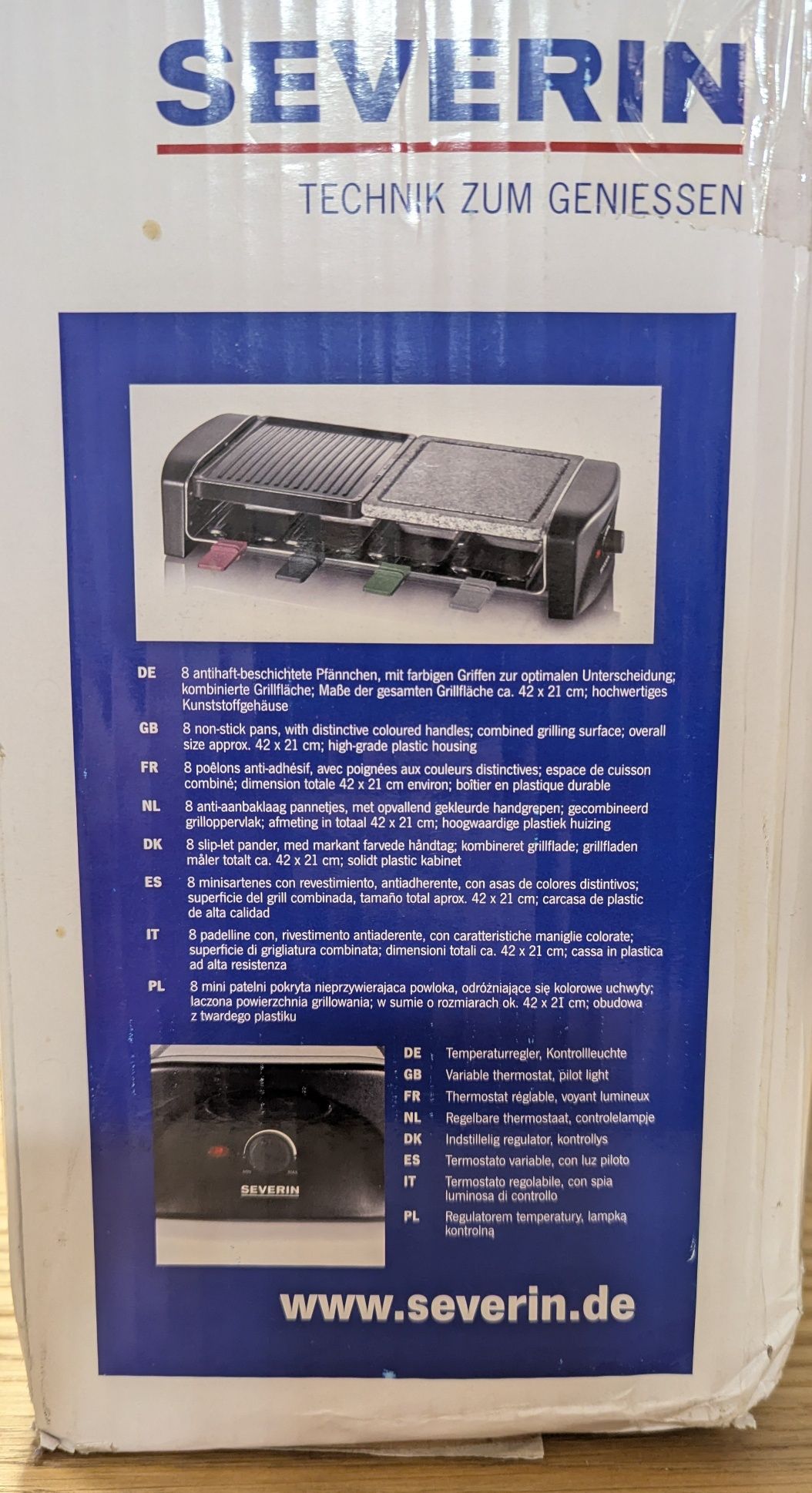 Grill Elektryczny Severin RG 9645 Raclette 4w1 | Używany