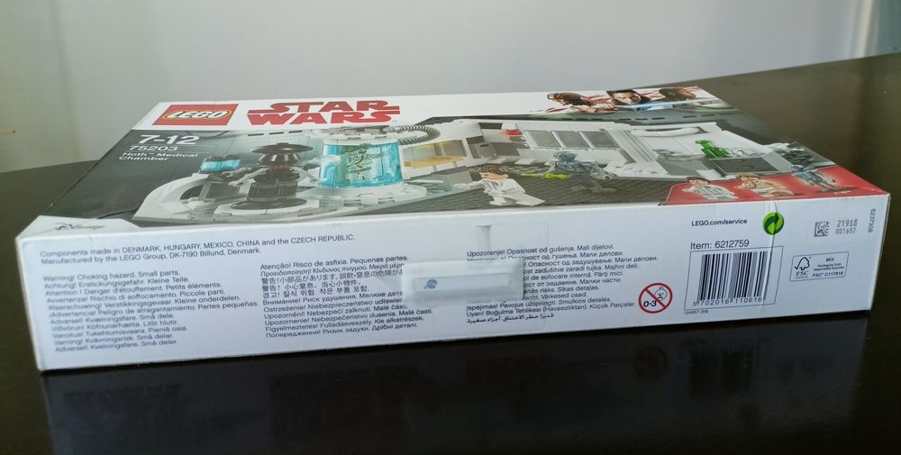 Lego star wars 75203 oraz zegarek
