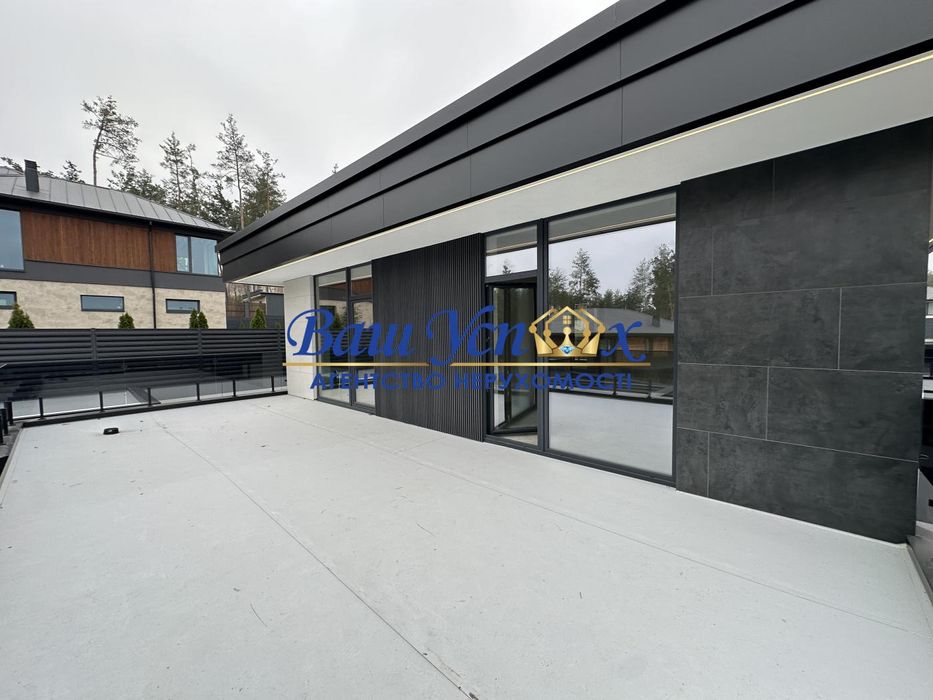 Продажа нового современного дома в лесу в городке. Ходосеевка