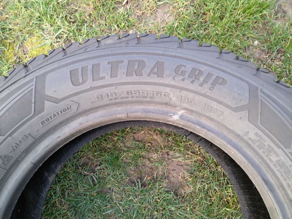 opona 215/65/16C Goodyear Ultra Grip Cargo 1 sztuka 8mm 2019