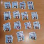 200 Cromos TV Bola diferentes