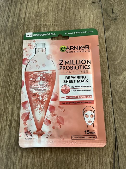 Maseczki w płachcie garnier