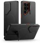 Tech-Protect Kevlar Aura Magsafe Galaxy S25 Ultra Black/Orange