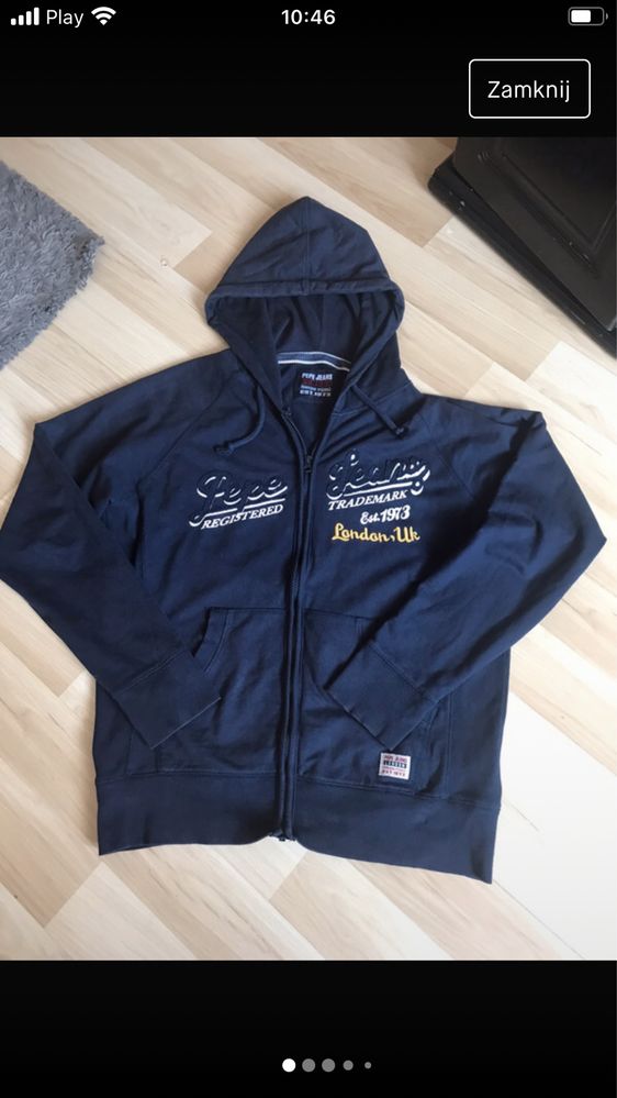 Granatowa bluza Pepe Jeans męska r. XL