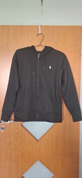 Czarna bluza zapinana Polo RL