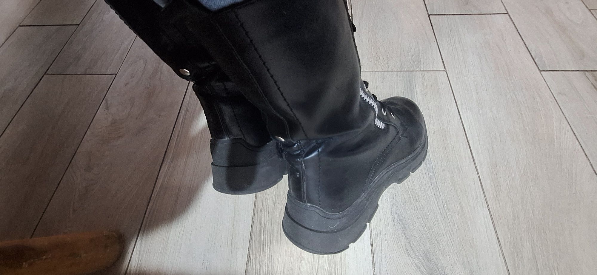 Buty damskie glany
