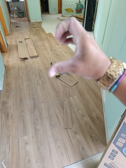 Instalação de piso vinílico