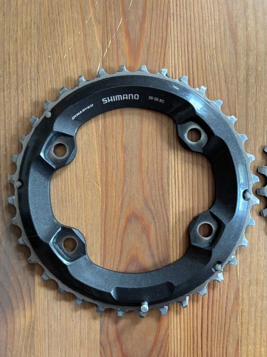 Zębatki korby Shimano Deore XT DYNA-SYS 11 36-26 BC 11s