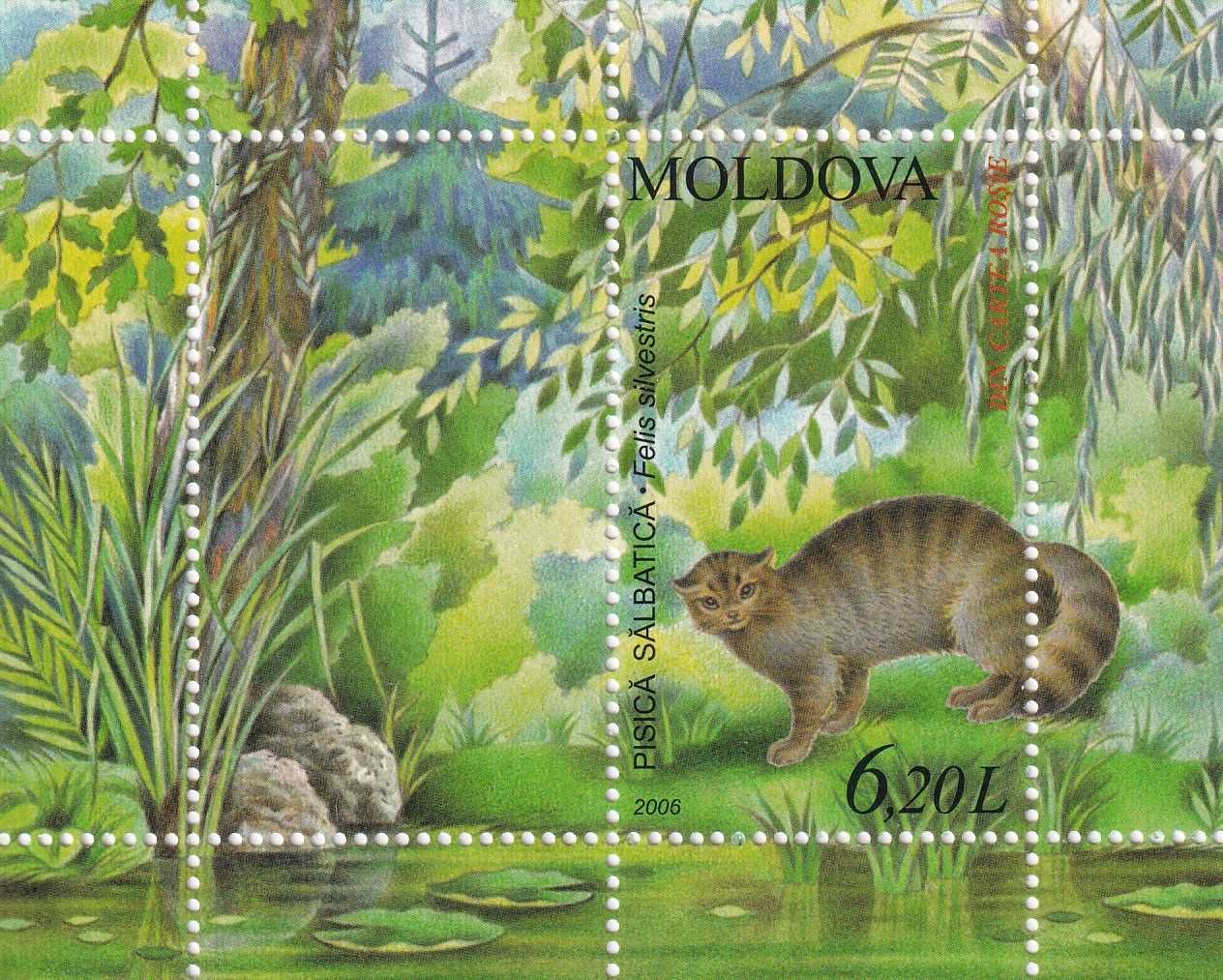 Mołdawia 2006 cena 6,50 zł kat.5€ - fauna