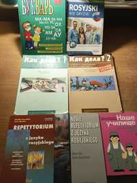 Książki do nauki języka rosyjskiego zestaw