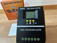 [NOVO] Controlador de Carga Solar MPPT + PWM • 100A • 12V a 48V