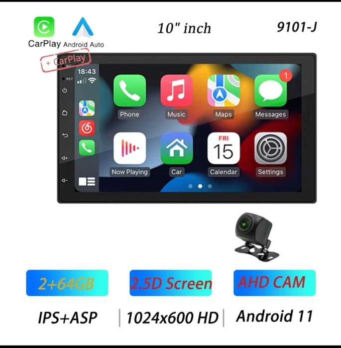 Автомагнитола 10' на андроид 11
