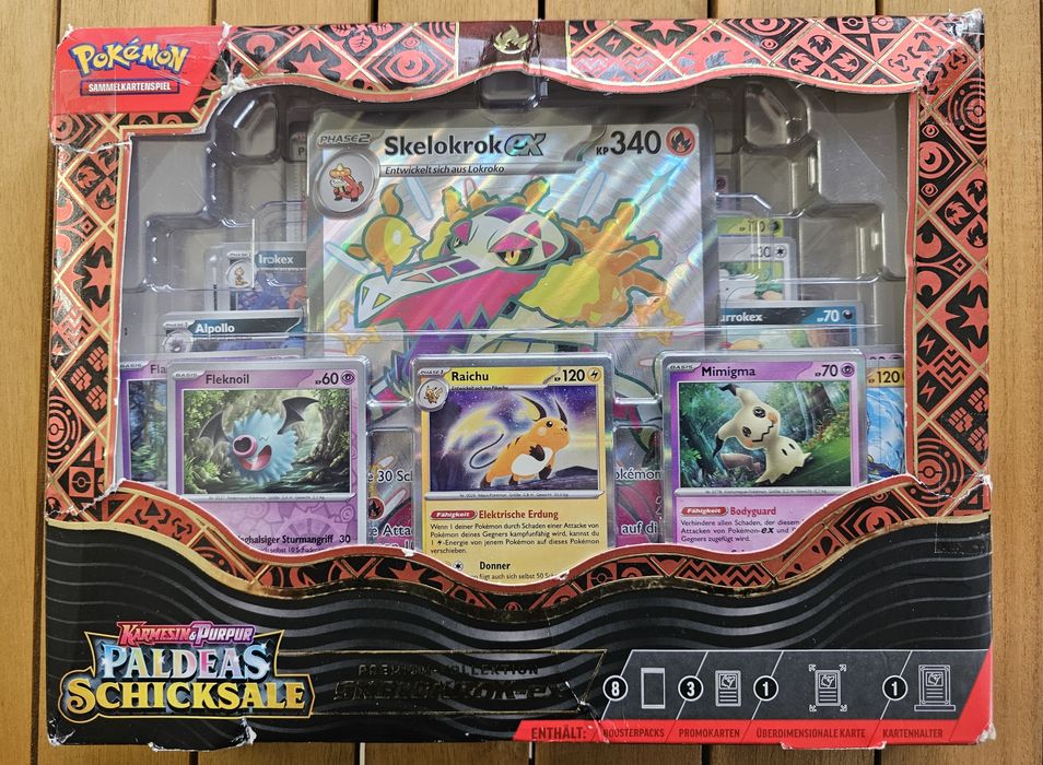 Pokémon TCG: Karmesin & Purpur - Paldeas Schicksale - Premium
