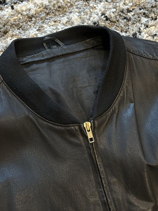 Бомбер шкіряний куртка ма1 бомбер кожанка косуха ма2 vetments balen