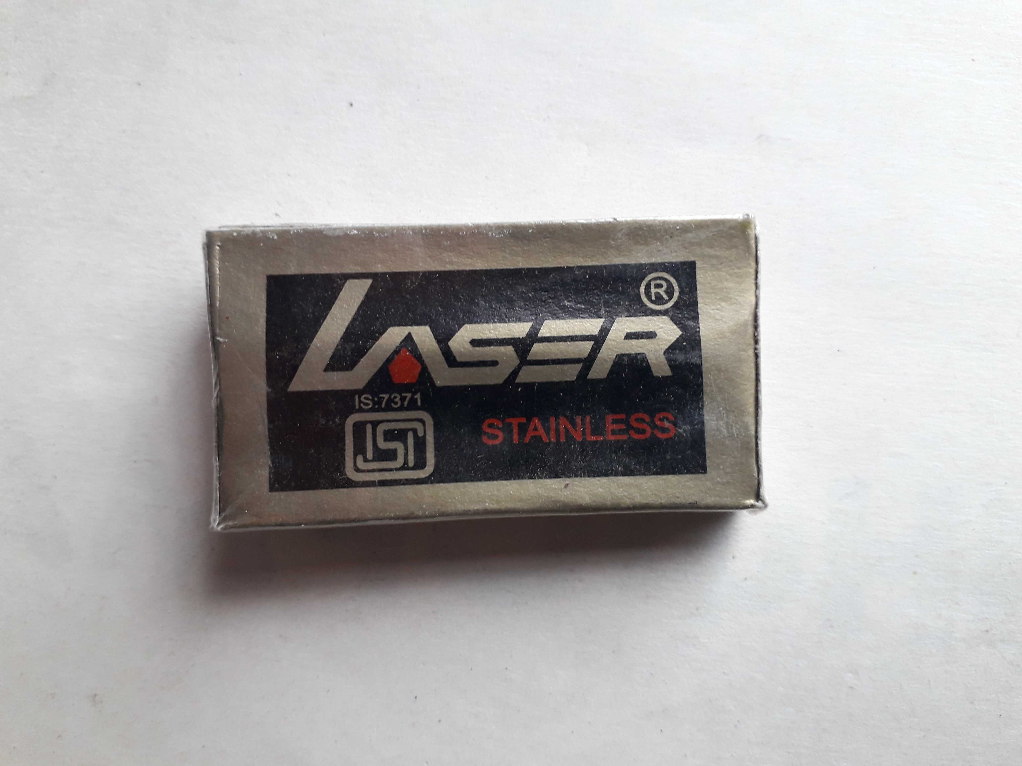 Лезвия для безопасной бритвы LASER (в коробке 5шт)