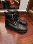 Botas pretas de pele Nunca Usadas