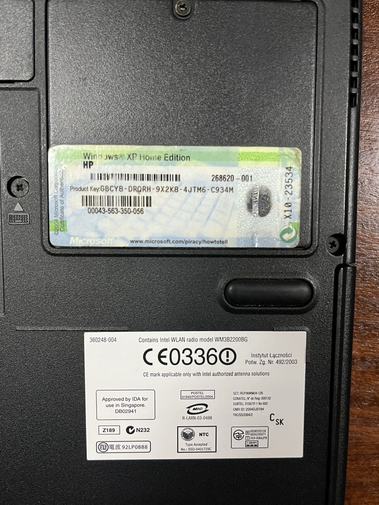 Computador portátil HP