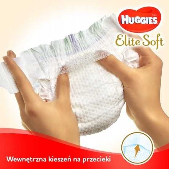 Huggies Elite Soft Newborn 1 (3-5kg) 26 sztuk