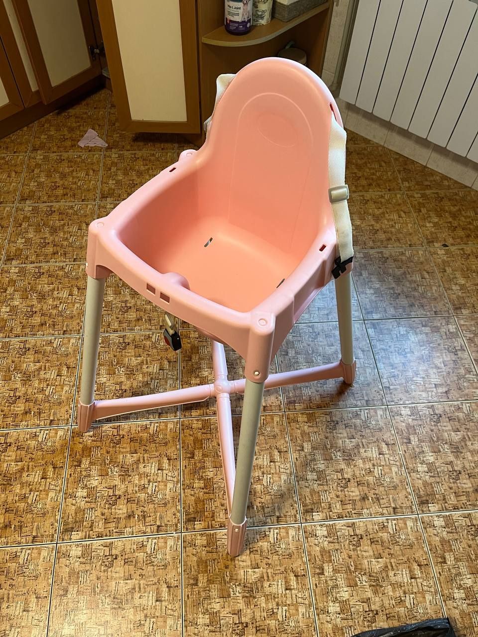 Стілець для годування Pilsan Practical Highchair 07-504 Рожевий