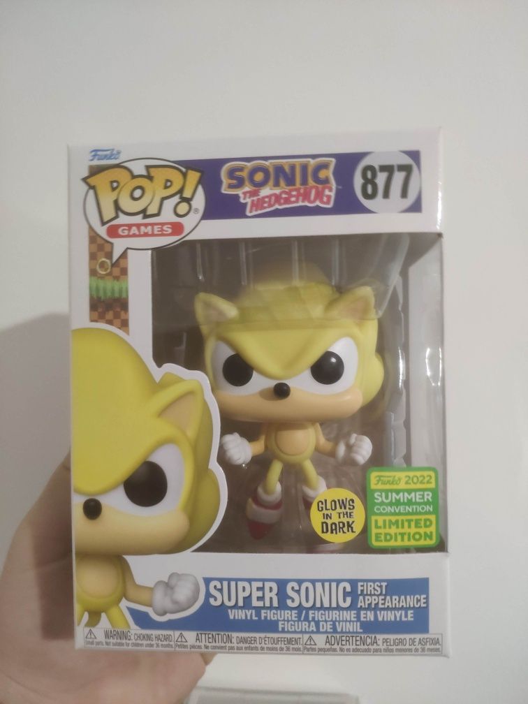 Super Sonic 2022 Convention Funko POP