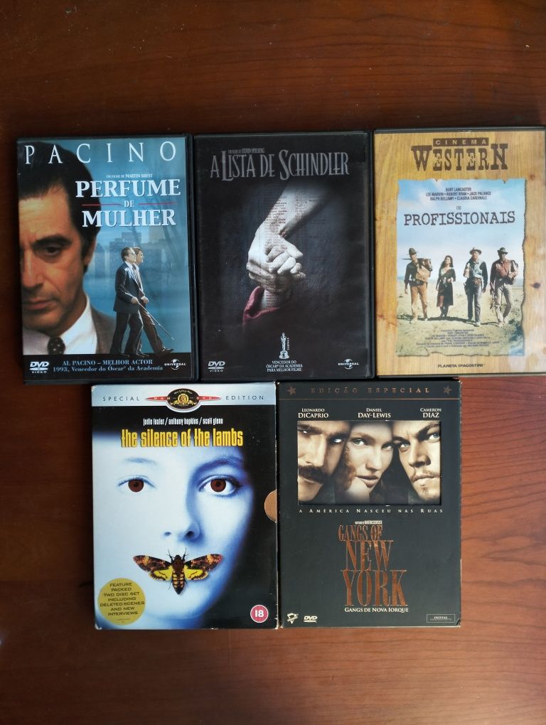 Lote de DVD's originais