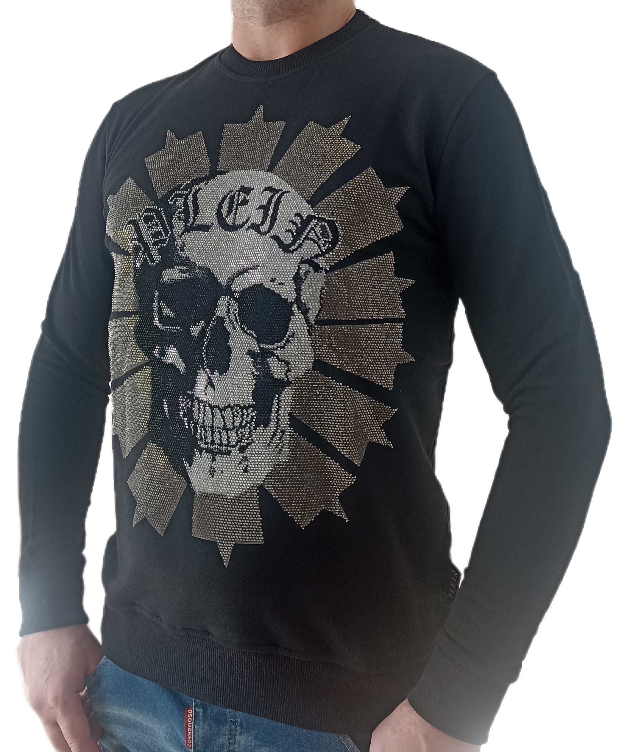 Philipp Plein czarna bluza r.S,M,L,XL,XXL