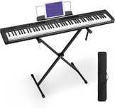 Starfavor Klawiatura fortepianowa 88 klawiszy Pianino cyfrowe Bluetoth
