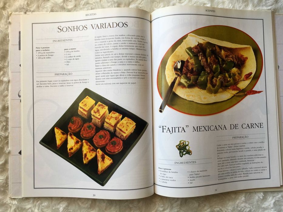 Livro Acepipes e Saladas