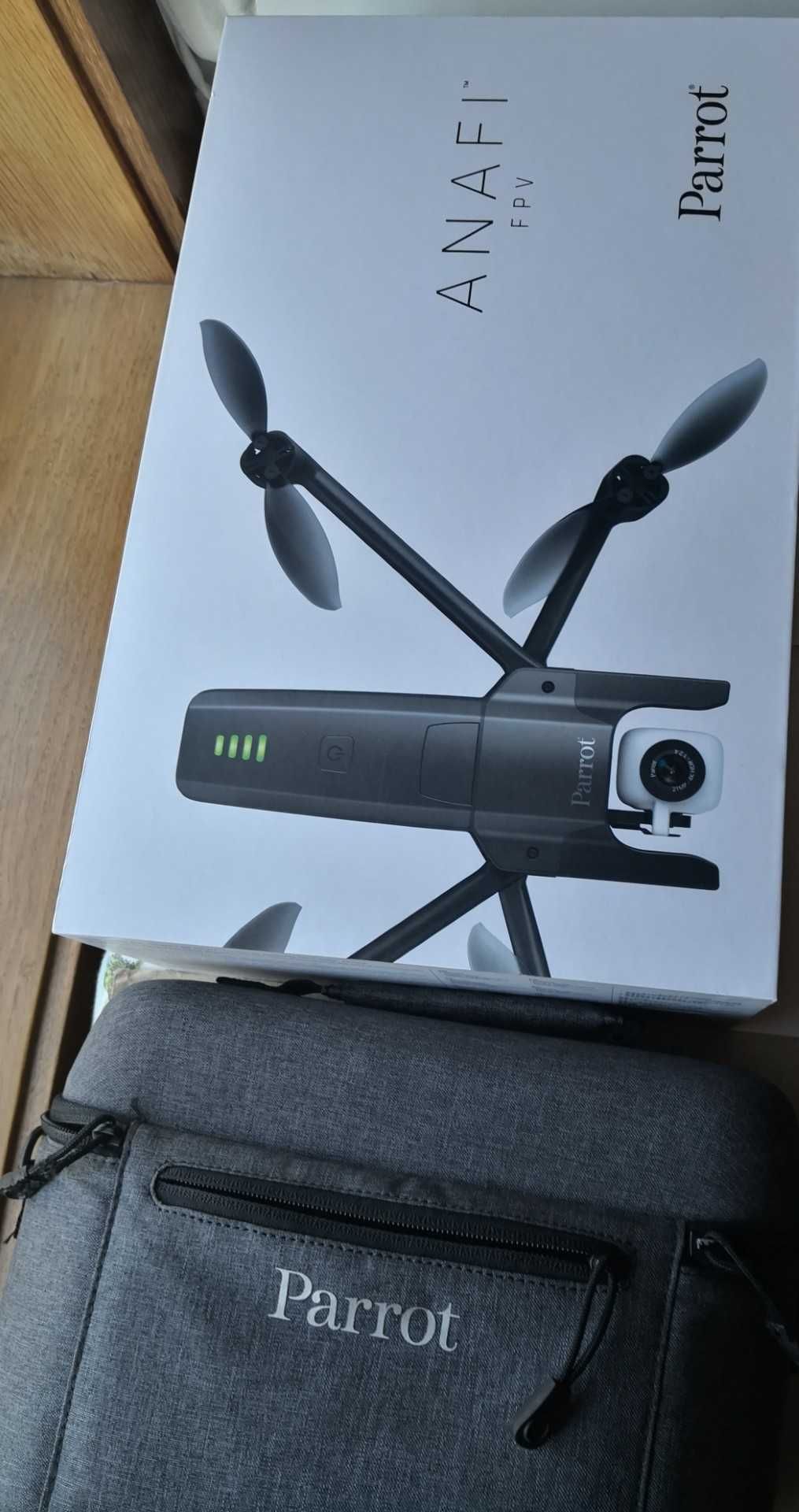Troco-Drone Parrot Anafi FPV;Oculos;4baterias;2radios;mala;Ler anuncio