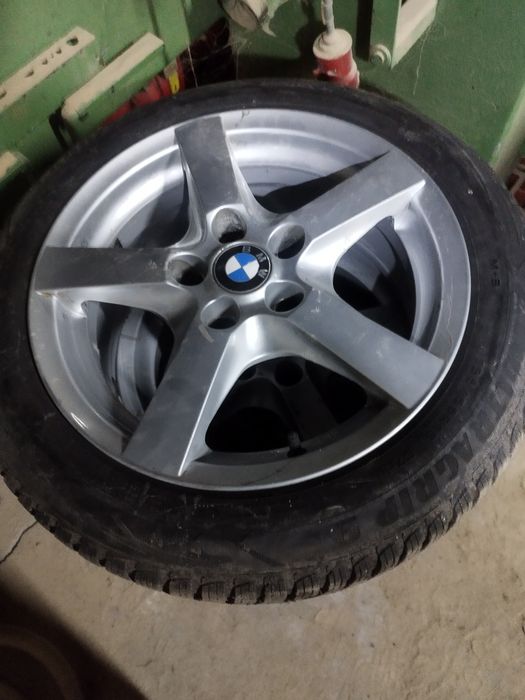 Alufelgi Koła opony zimowe 195x55x16 aluminiowe felgi bmw