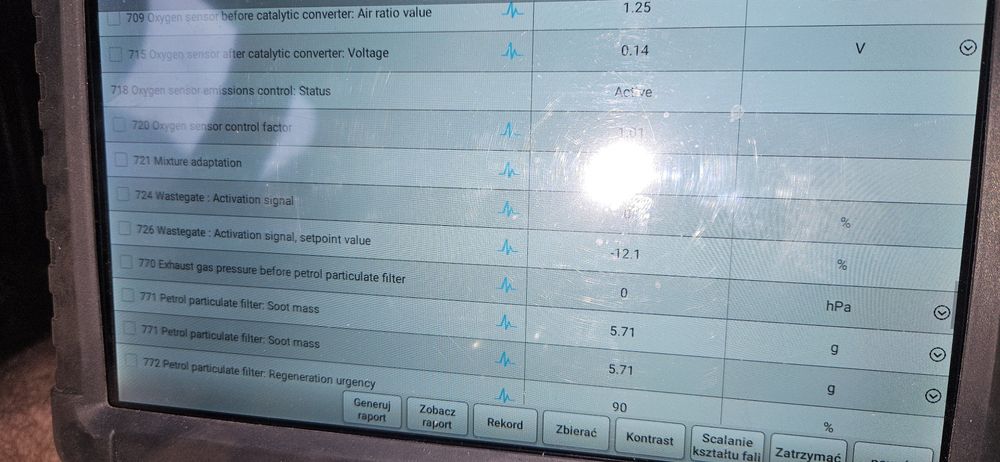 Ancel x6 uzywany tablet diagnostyczny