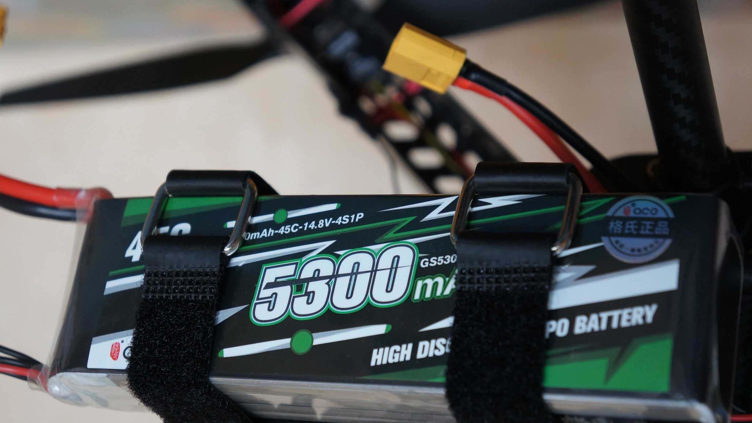 Квадрокоптер на раме HSKRC59 X450 + 3-х осевой подвес и Firefly 8S