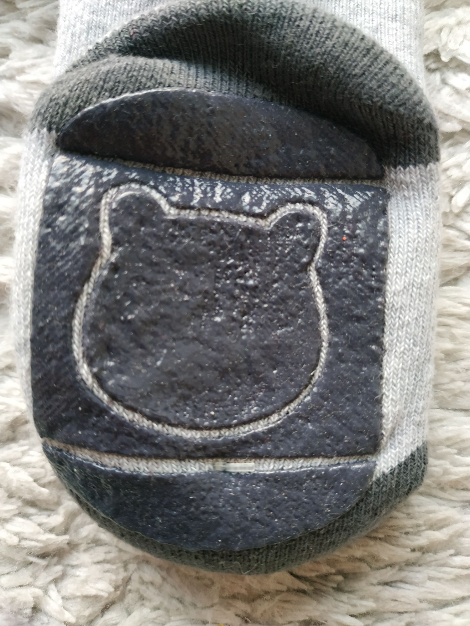 Nowe skarpetki niemowlęce/ABS/unisex/szare/prezent/C&A/r. 15-17