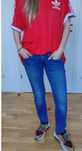 Levi’s slight curve Women Blue Straight Regular  26x30