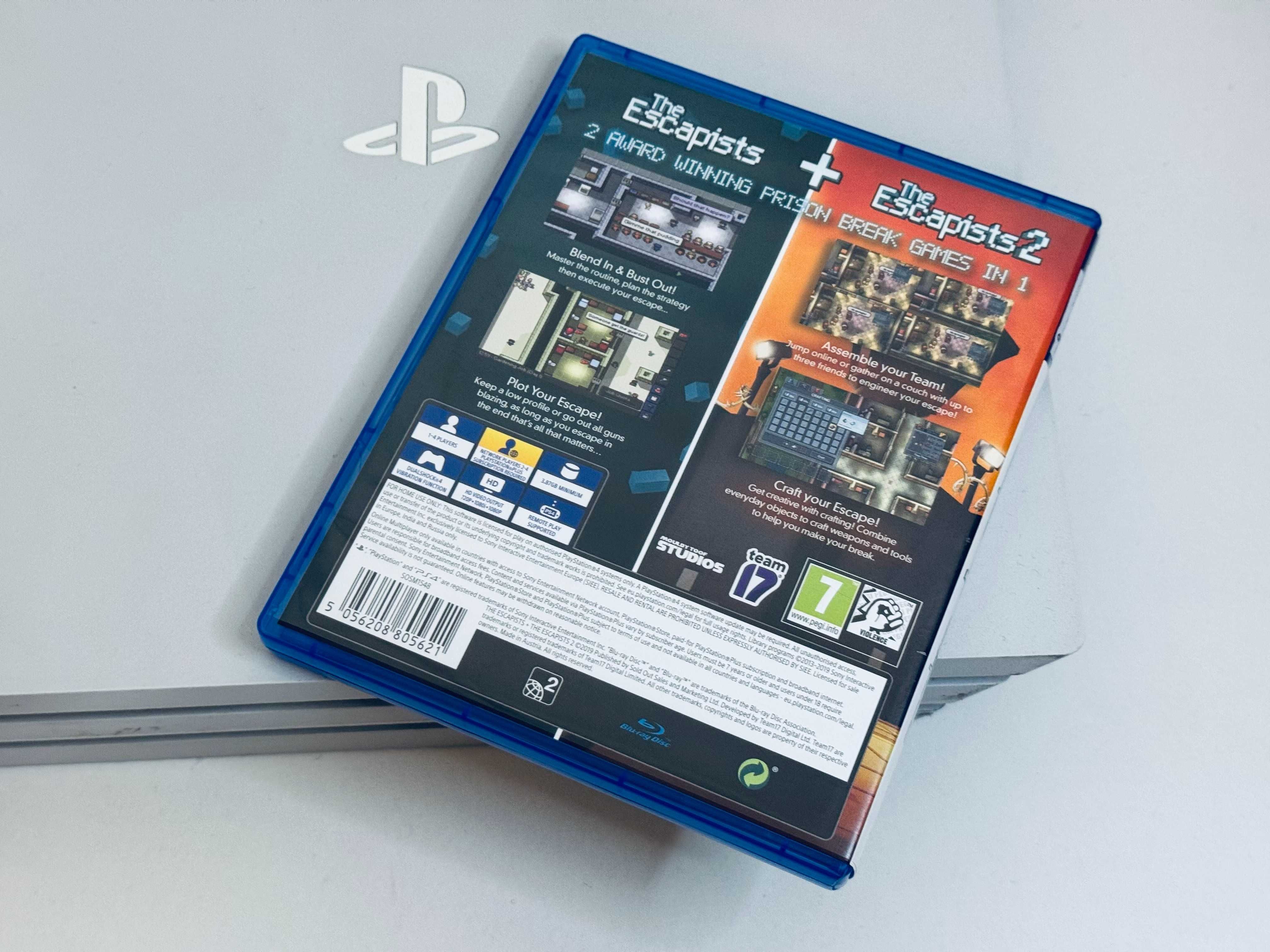 Gra The Escapists + The Escapists 2 PS4 Więcej gier na innych ogłoszen