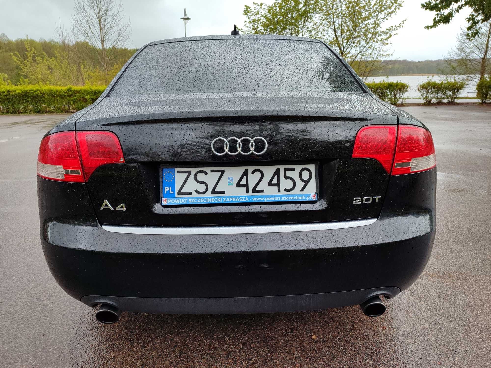 Audi A4 B7 2.0T, sedan, czarny