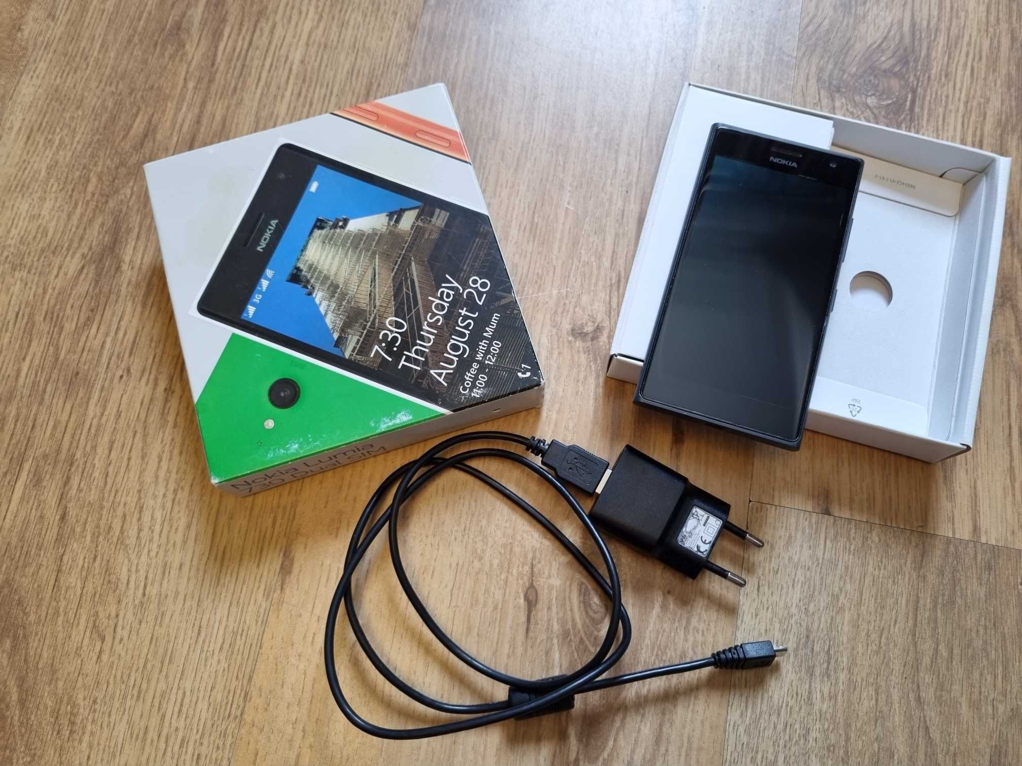 NOKIA Lumia 730 DS Dark Gery stan bdb