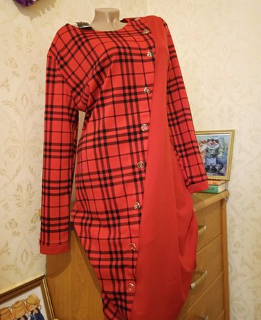 Женское трикотажное платье Molegi большого размера 56-58 р. 2XL-3XL