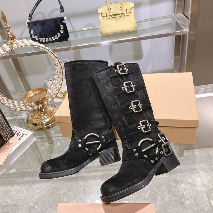 Zamszowe Kozaki Miu Miu! 36,37,38,39,40,41! Premium!