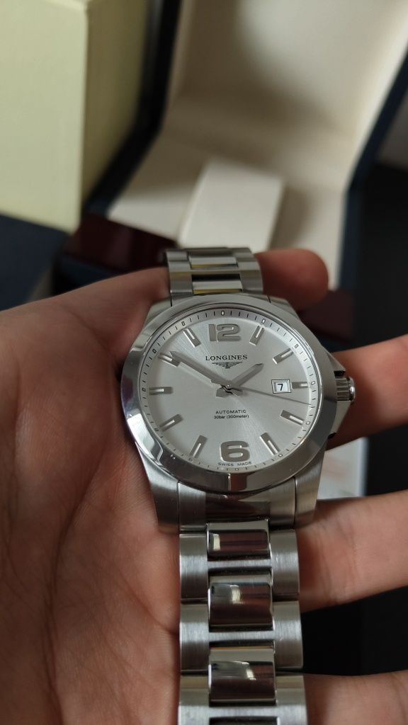 Longines Conquest 41mm biały